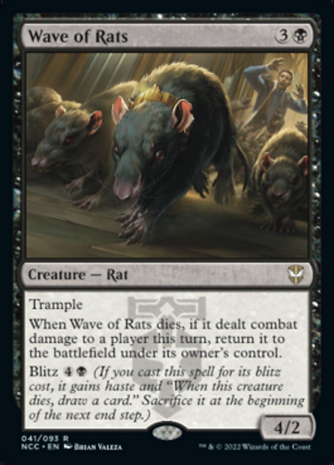Wave of Rats [Streets of New Capenna Commander] | Card Merchant Takapuna