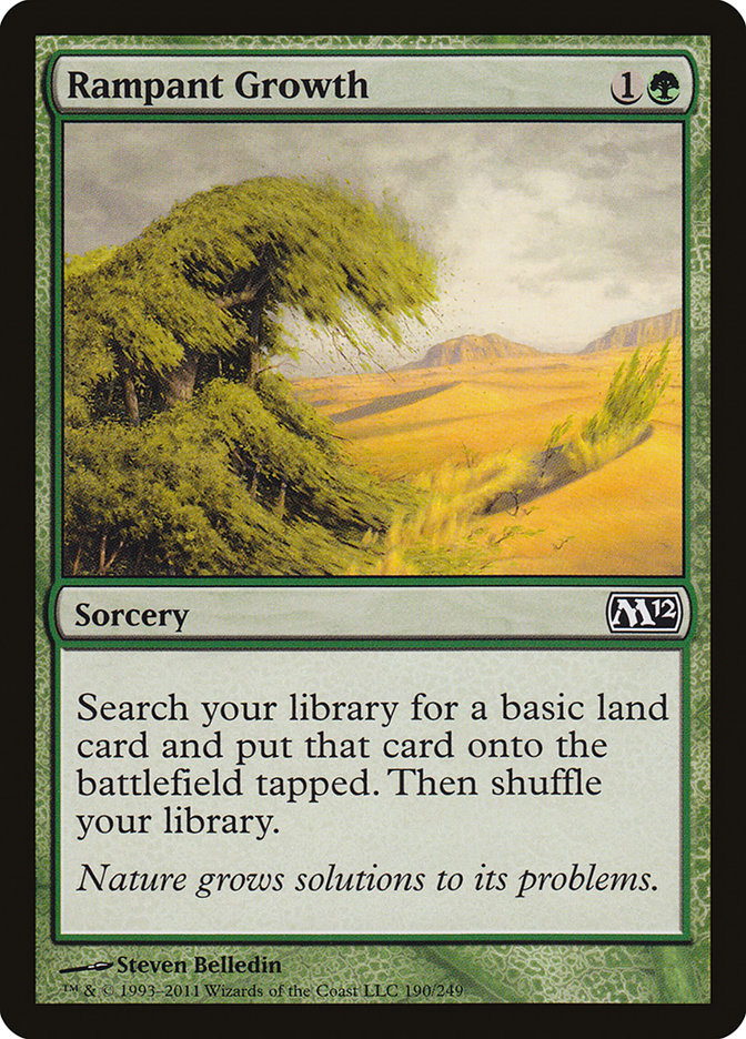 Rampant Growth [Magic 2012] | Card Merchant Takapuna