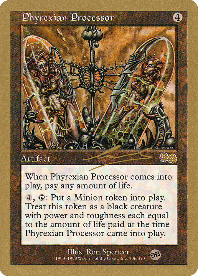 Phyrexian Processor (Nicolas Labarre) (SB) [World Championship Decks 2000] | Card Merchant Takapuna