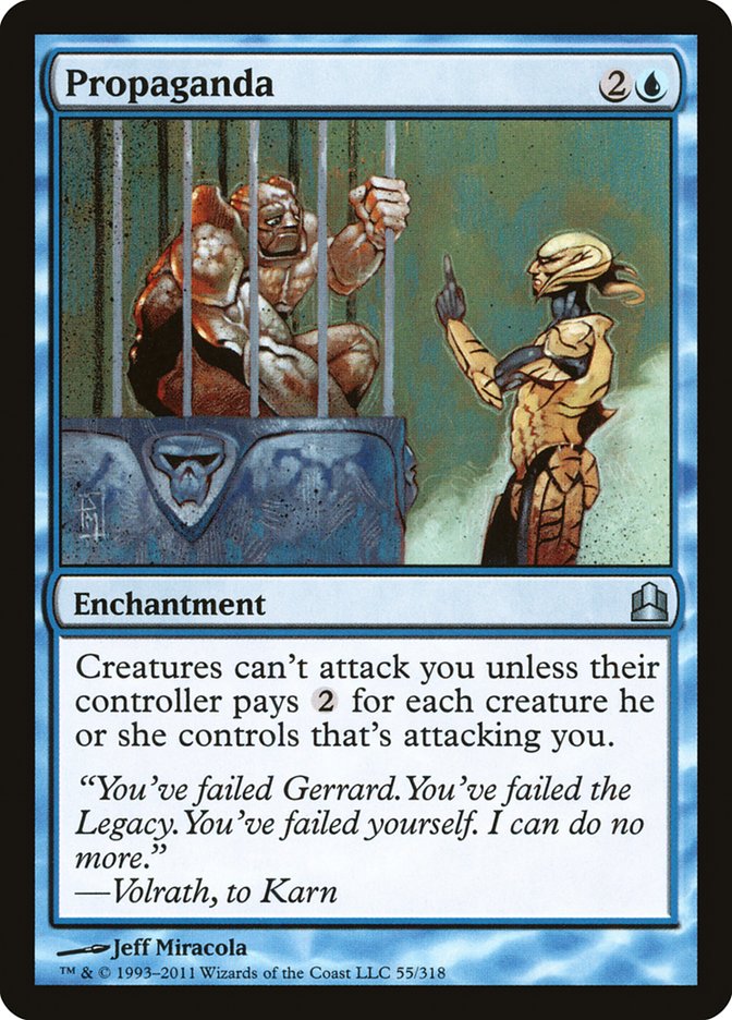 Propaganda [Commander 2011] | Card Merchant Takapuna