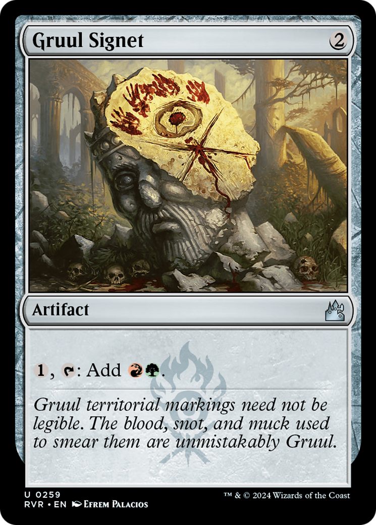 Gruul Signet [Ravnica Remastered] | Card Merchant Takapuna