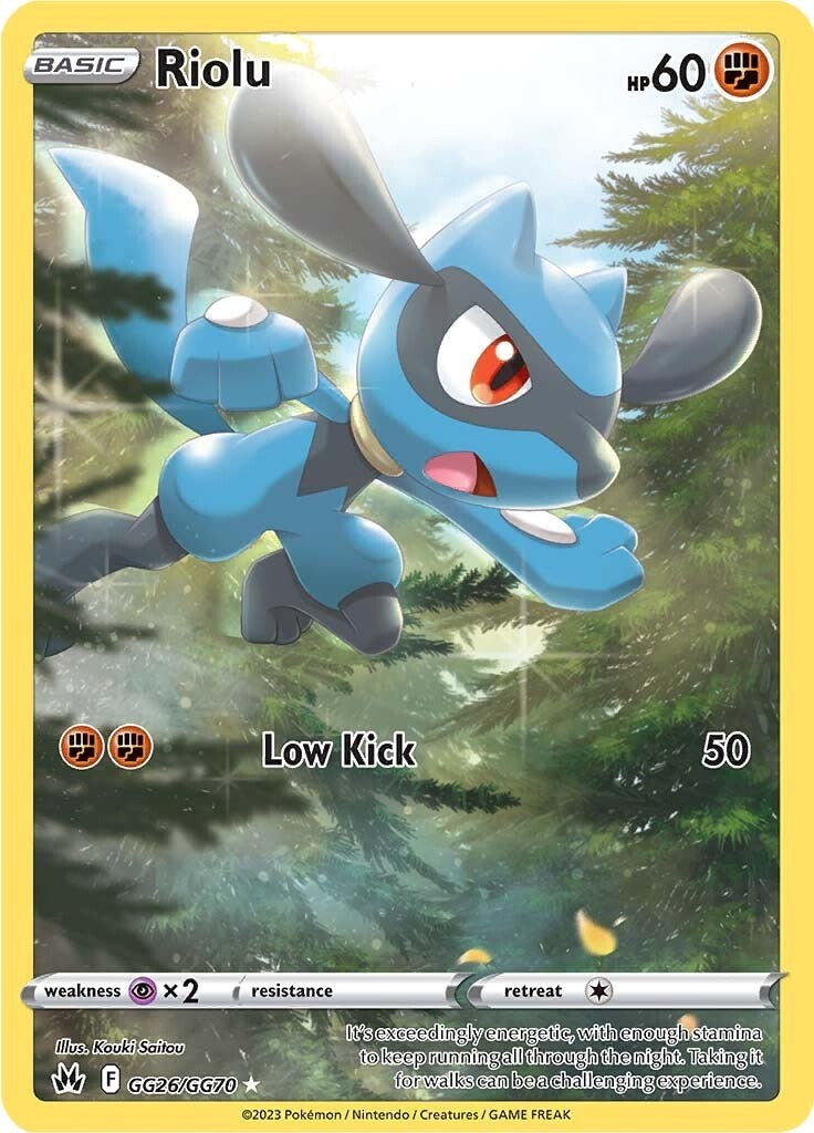 Riolu (GG26/GG70) [Sword & Shield: Crown Zenith] | Card Merchant Takapuna