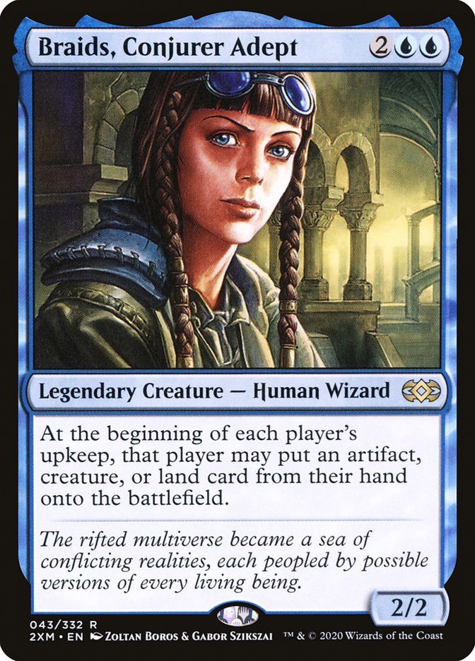 Braids, Conjurer Adept [Double Masters] | Card Merchant Takapuna