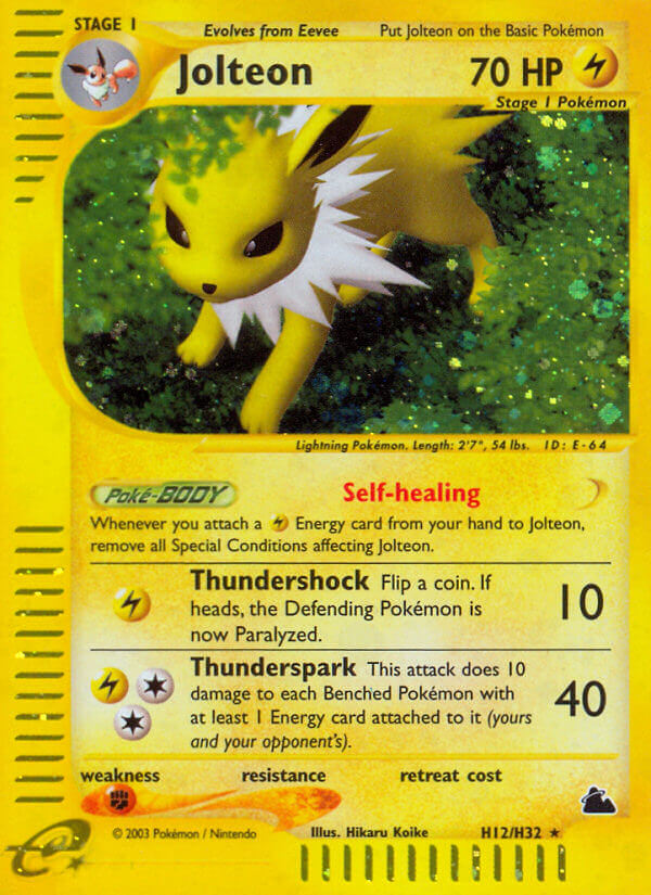 Jolteon (H12/H32) [Skyridge] | Card Merchant Takapuna