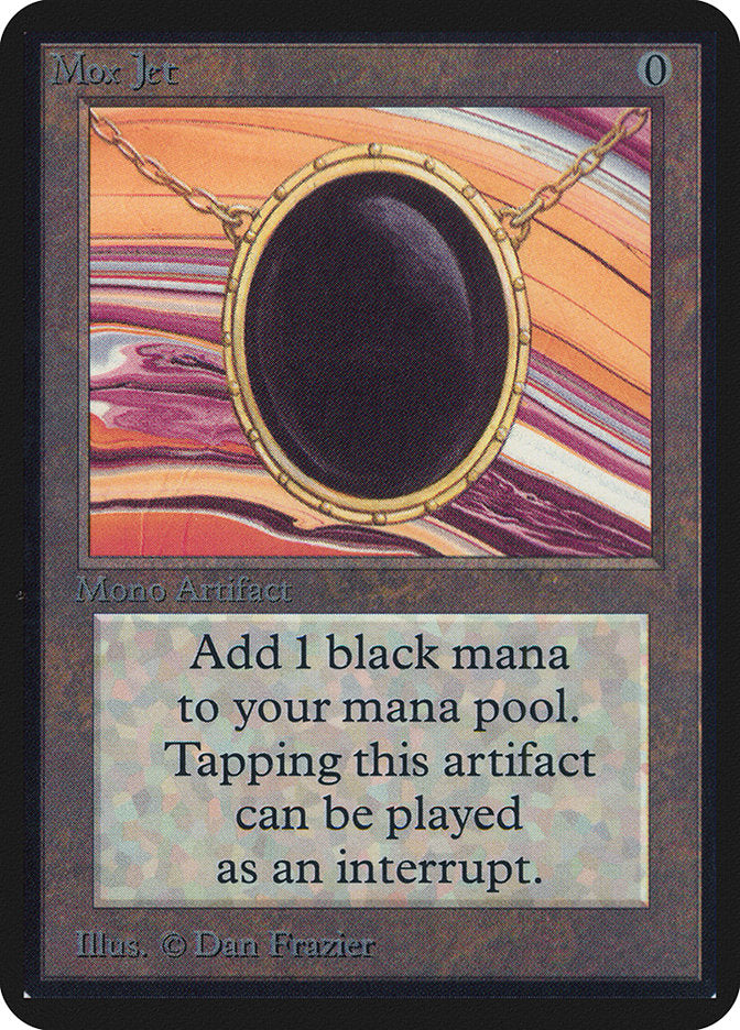 Mox Jet [Alpha Edition] | Card Merchant Takapuna