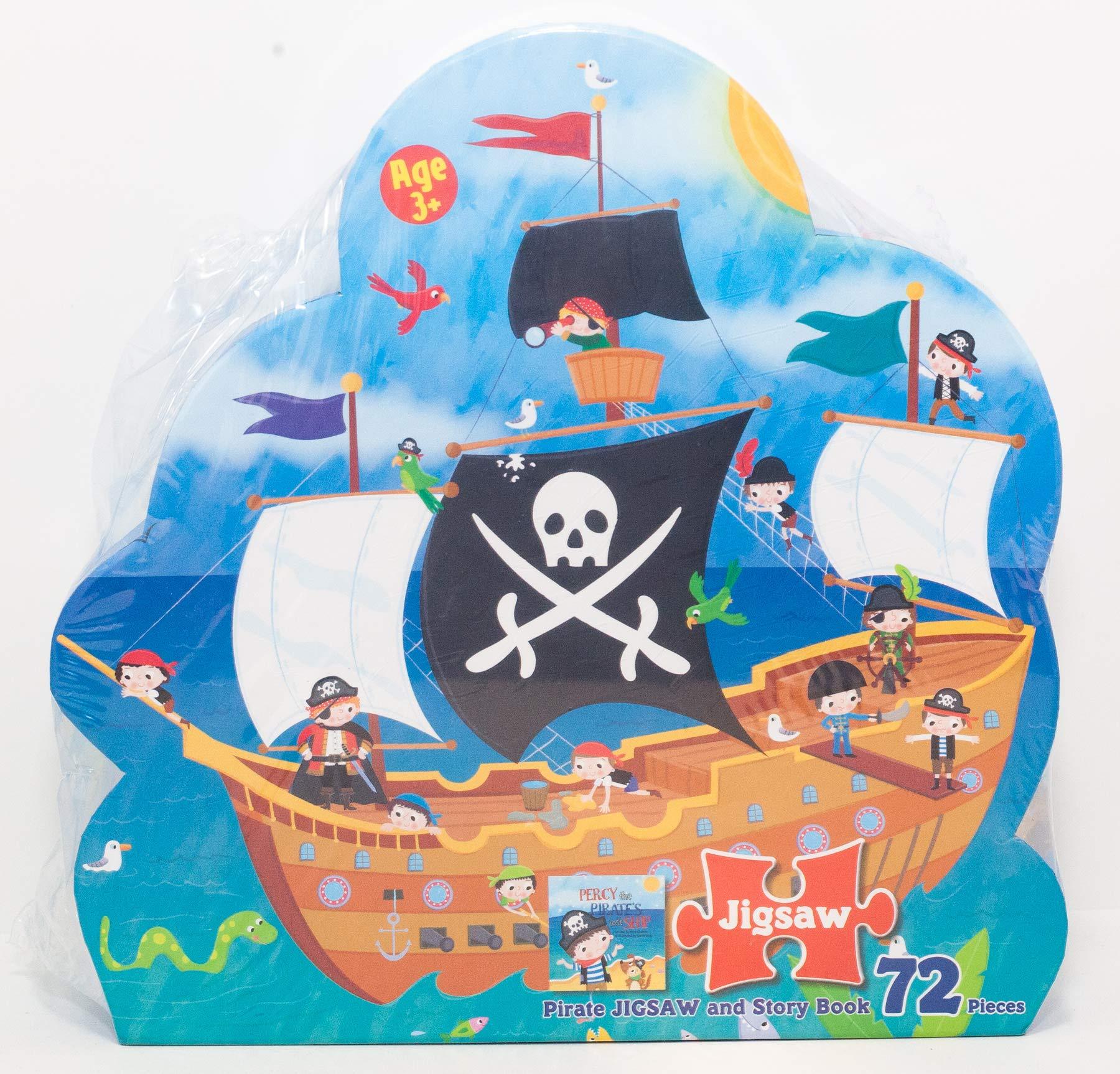 Pirate Ship Jigsaw and Story Book | Card Merchant Takapuna