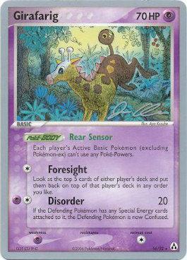 Girafarig (16/92) (Mewtrick - Jason Klaczynski) [World Championships 2006] | Card Merchant Takapuna