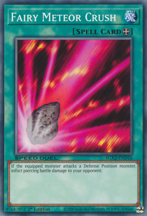 Fairy Meteor Crush [SGX2-END16] Common | Card Merchant Takapuna
