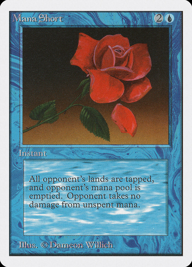 Mana Short [Unlimited Edition] | Card Merchant Takapuna