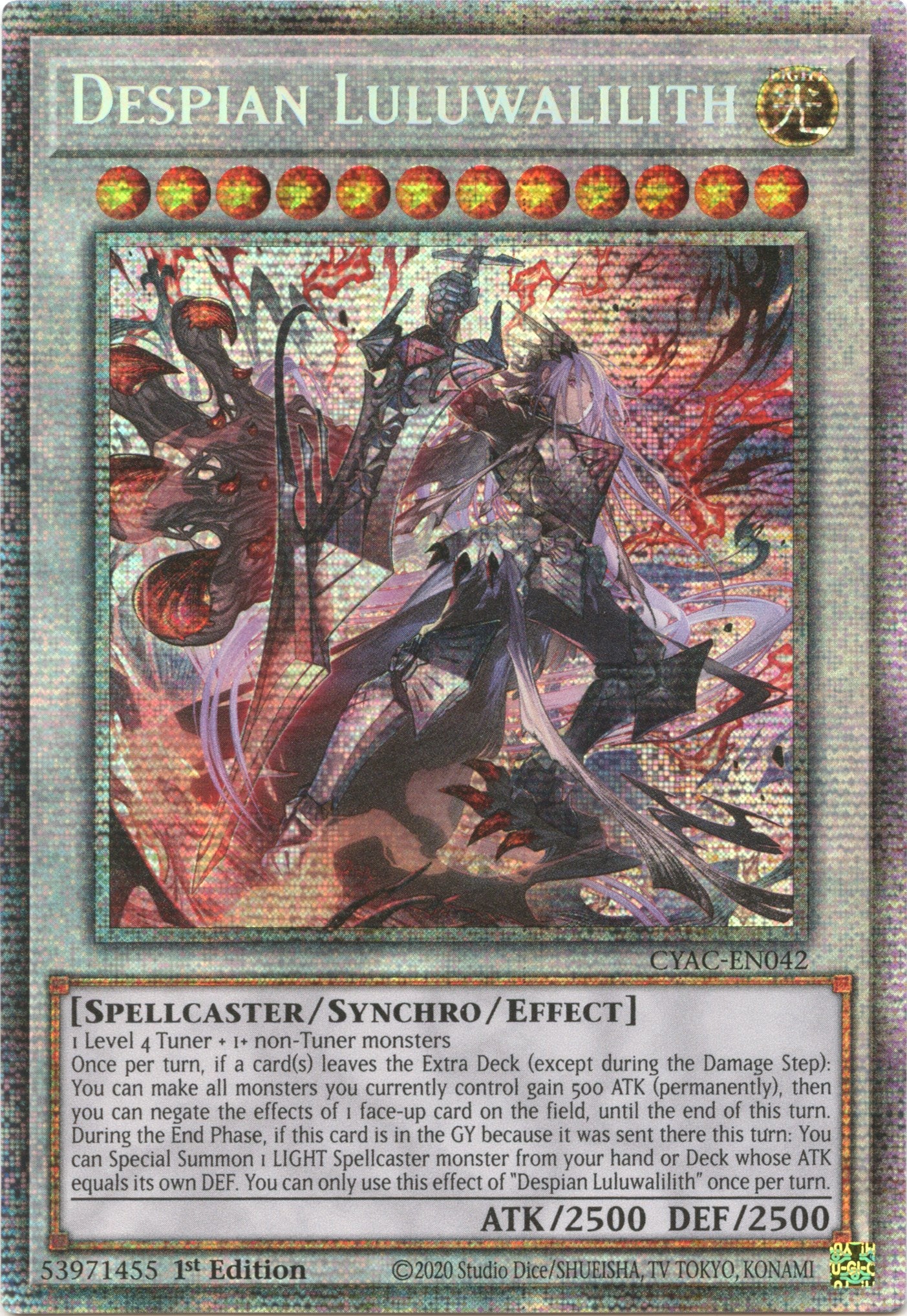 Despian Luluwalilith [CYAC-EN042] Starlight Rare | Card Merchant Takapuna