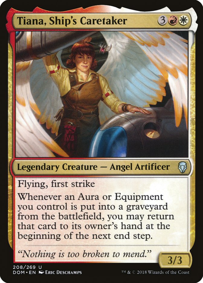 Tiana, Ship's Caretaker [Dominaria] | Card Merchant Takapuna