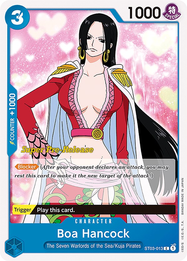 Boa Hancock [Super Pre-Release Starter Deck: The Seven Warlords of the Sea] | Card Merchant Takapuna