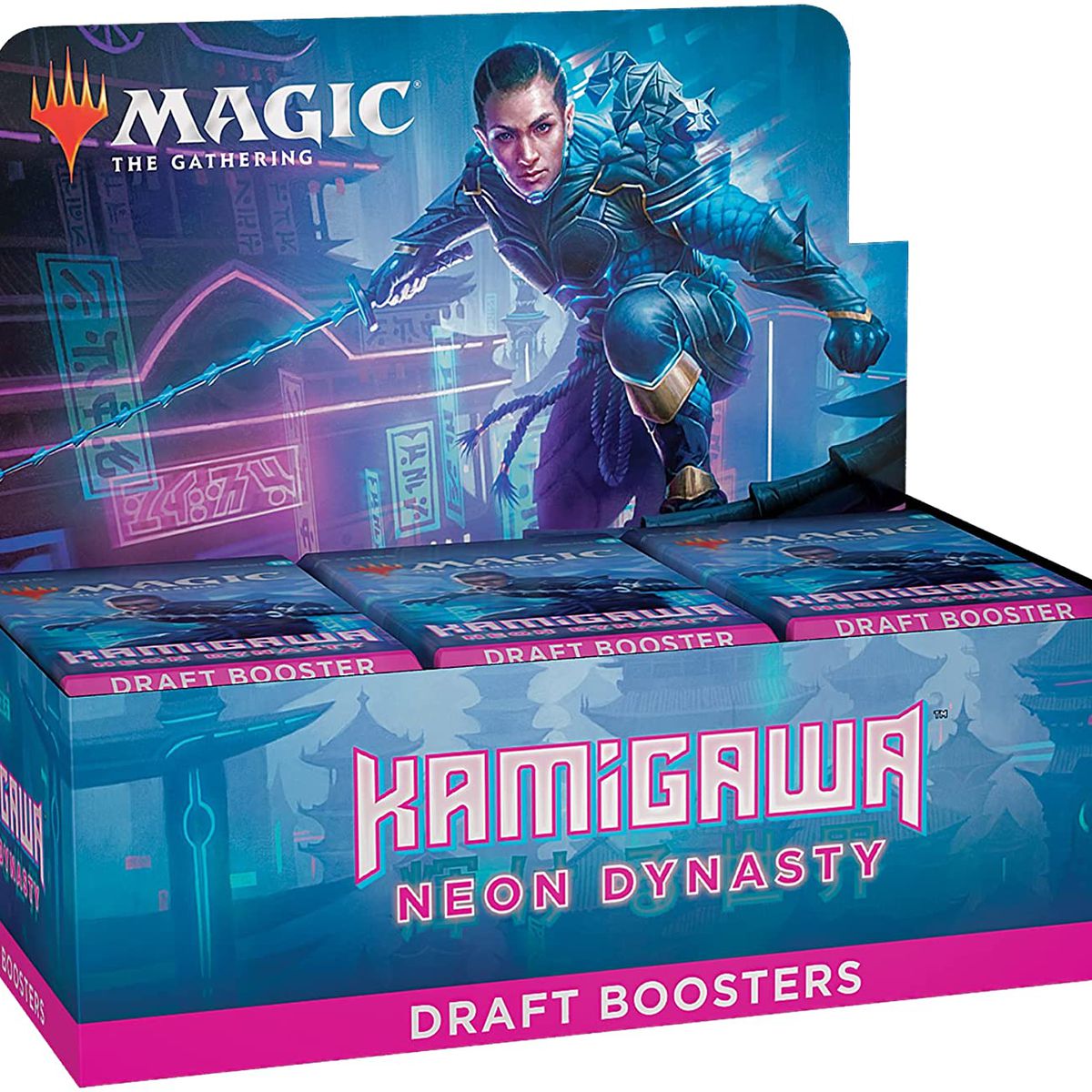 MTG Kamigawa Neon Dynasty Draft Booster Box | Card Merchant Takapuna
