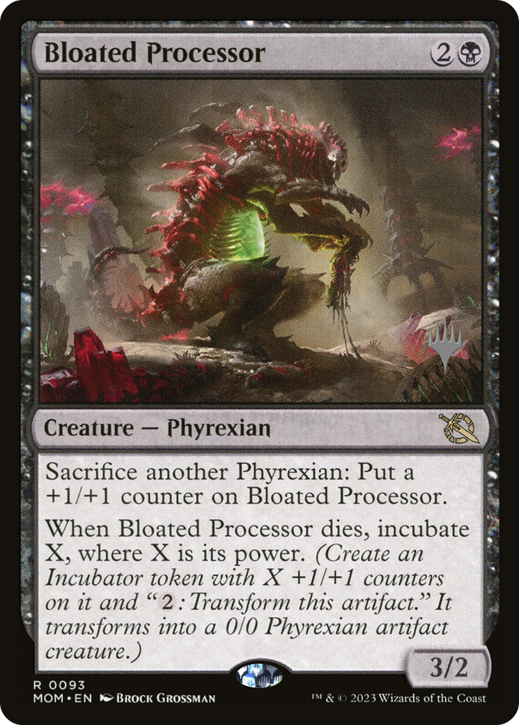 Bloated Processor (Promo Pack) [March of the Machine Promos] | Card Merchant Takapuna