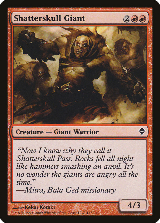 Shatterskull Giant [Zendikar] | Card Merchant Takapuna