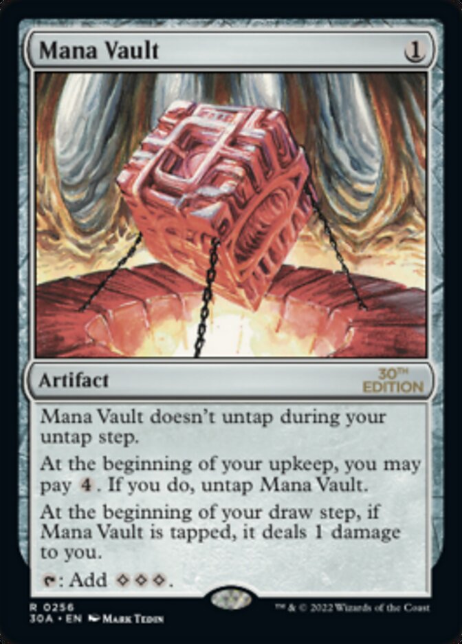 Mana Vault [30th Anniversary Edition] | Card Merchant Takapuna