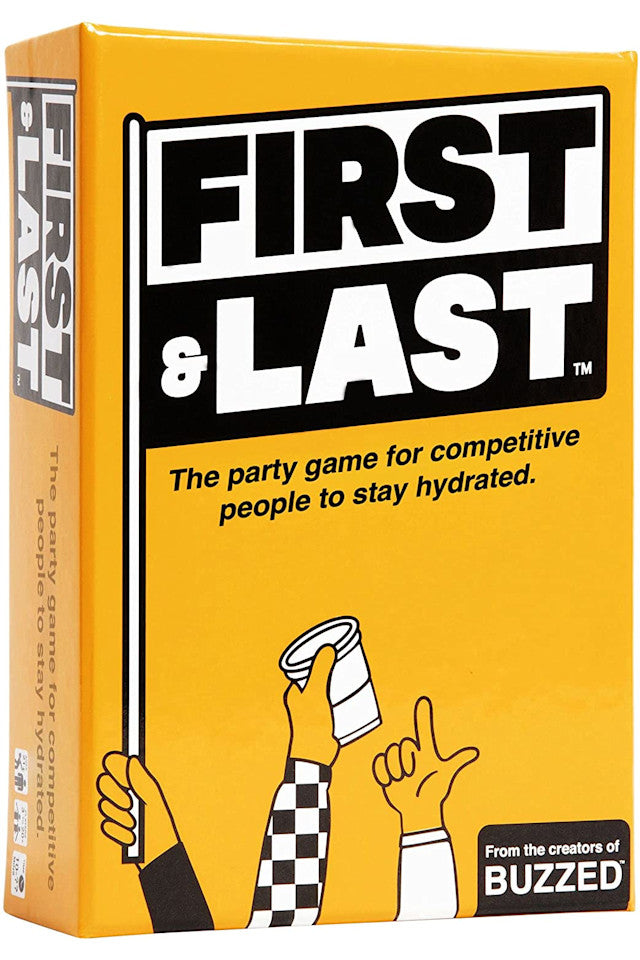 First & Last Drinking Game | Card Merchant Takapuna