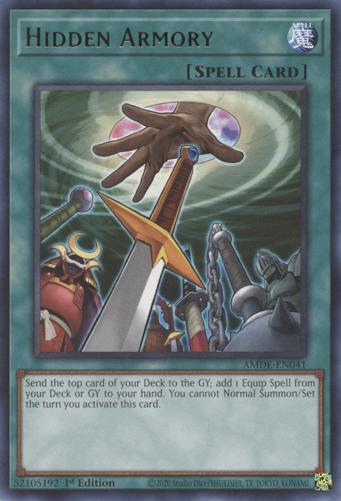 Hidden Armory [AMDE-EN041] Rare | Card Merchant Takapuna