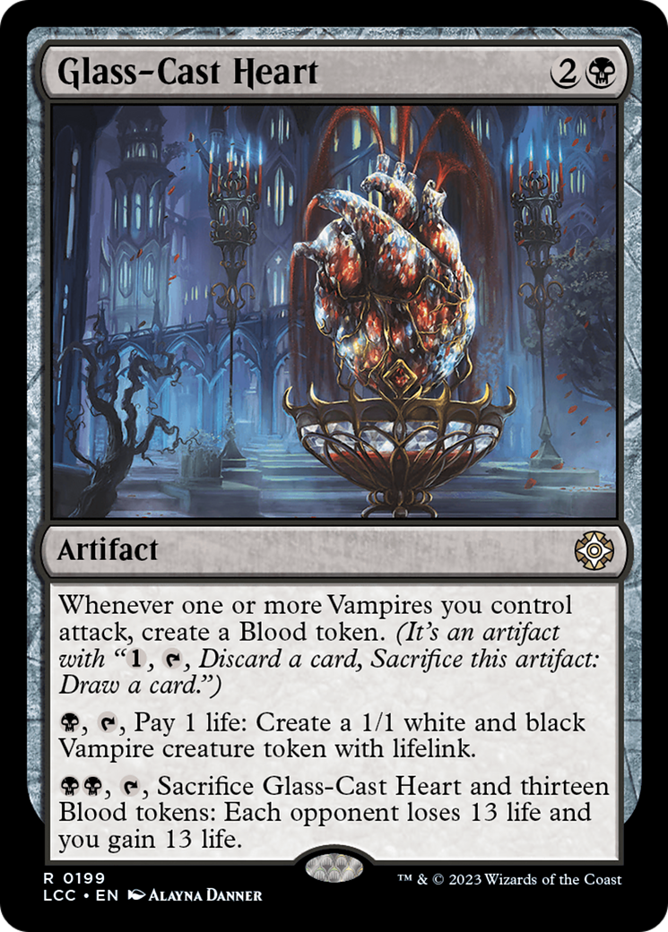 Glass-Cast Heart [The Lost Caverns of Ixalan Commander] | Card Merchant Takapuna