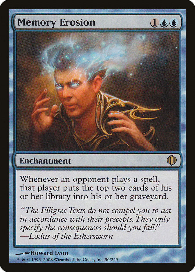 Memory Erosion [Shards of Alara] | Card Merchant Takapuna