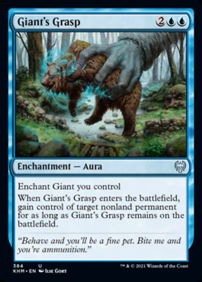 Giant's Grasp [Kaldheim] | Card Merchant Takapuna