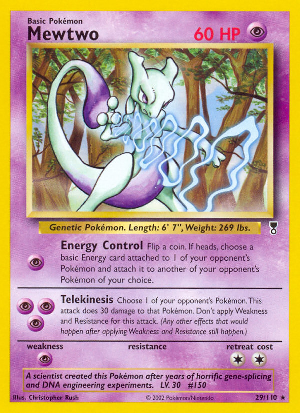 Mewtwo (29/110) [Legendary Collection] | Card Merchant Takapuna