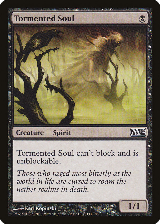 Tormented Soul [Magic 2012] | Card Merchant Takapuna