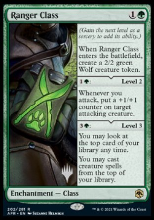 Ranger Class (Promo Pack) [Dungeons & Dragons: Adventures in the Forgotten Realms Promos] | Card Merchant Takapuna