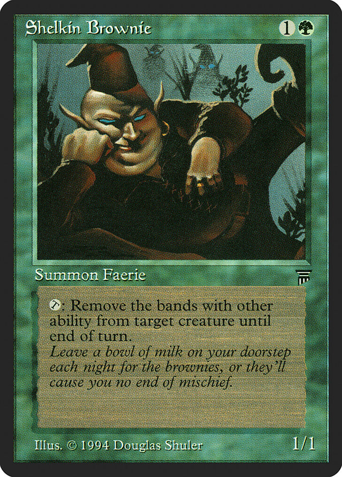 Shelkin Brownie [Legends] | Card Merchant Takapuna