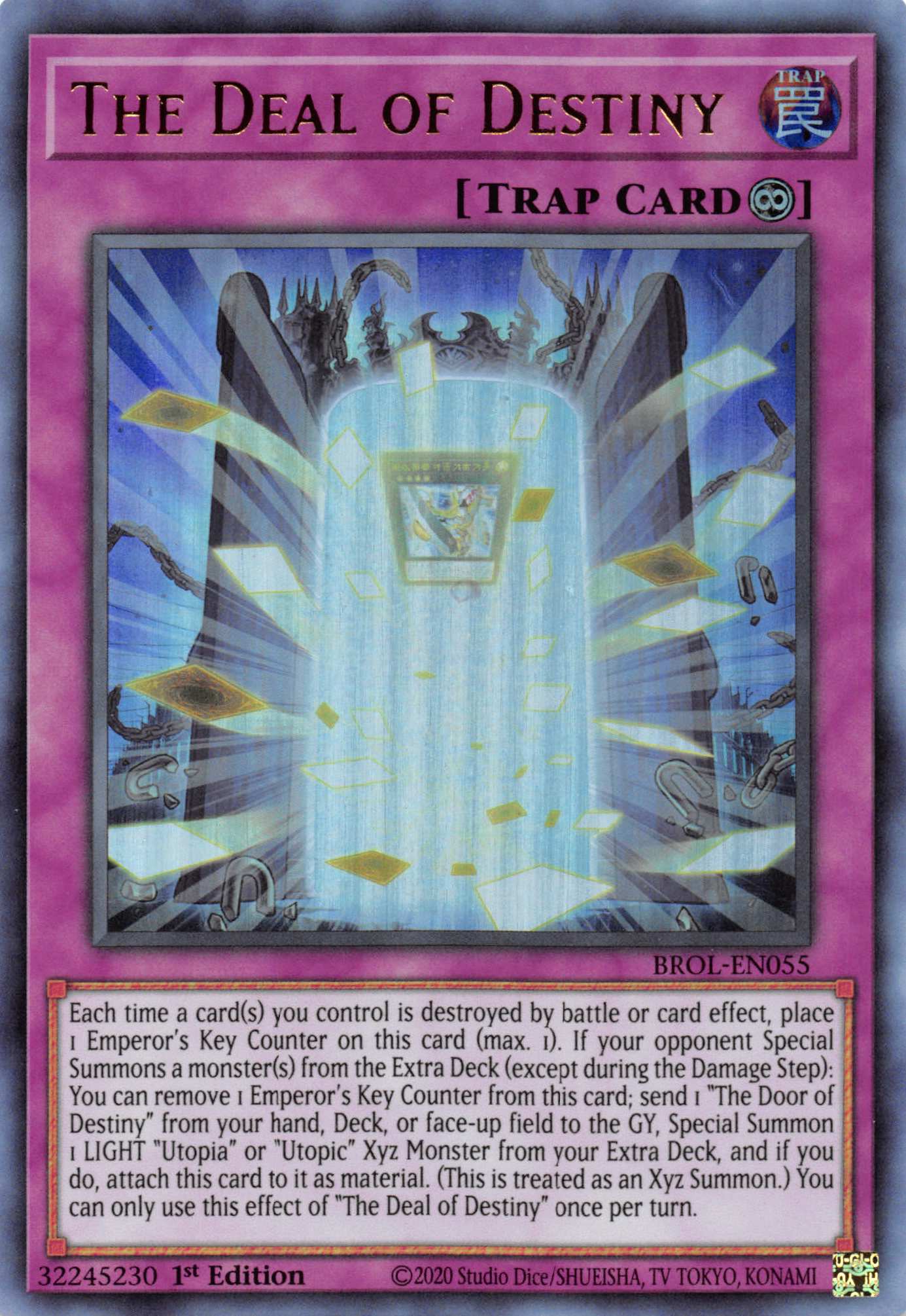 The Deal of Destiny [BROL-EN055] Ultra Rare | Card Merchant Takapuna