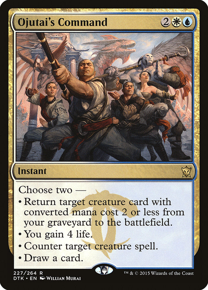 Ojutai's Command [Dragons of Tarkir] | Card Merchant Takapuna