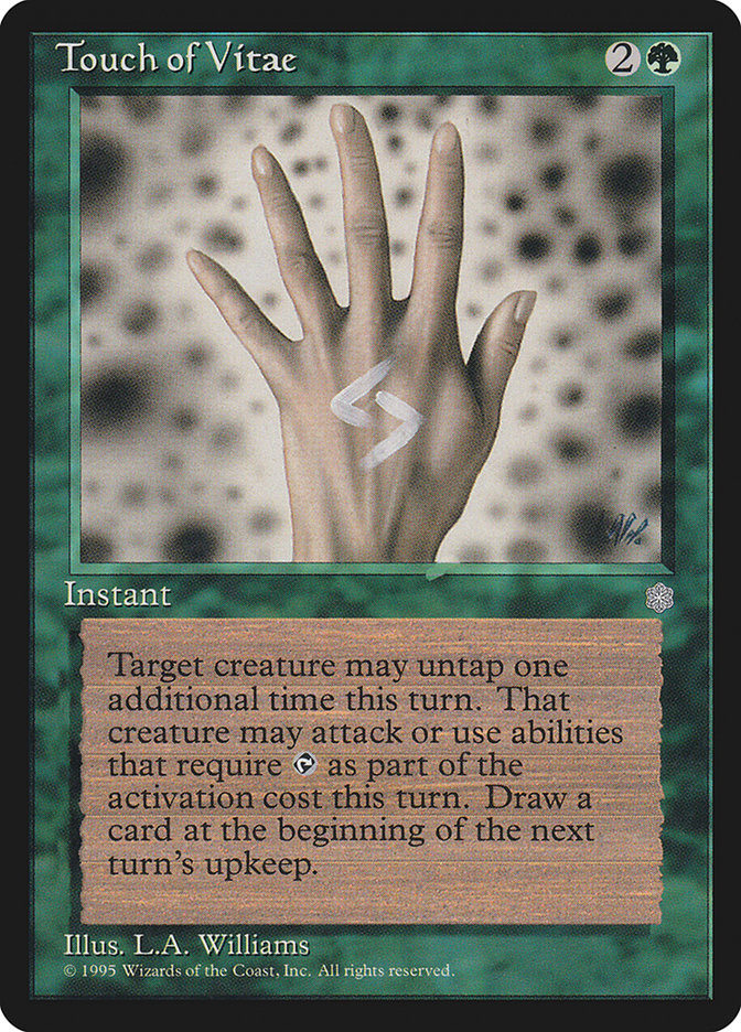 Touch of Vitae [Ice Age] | Card Merchant Takapuna