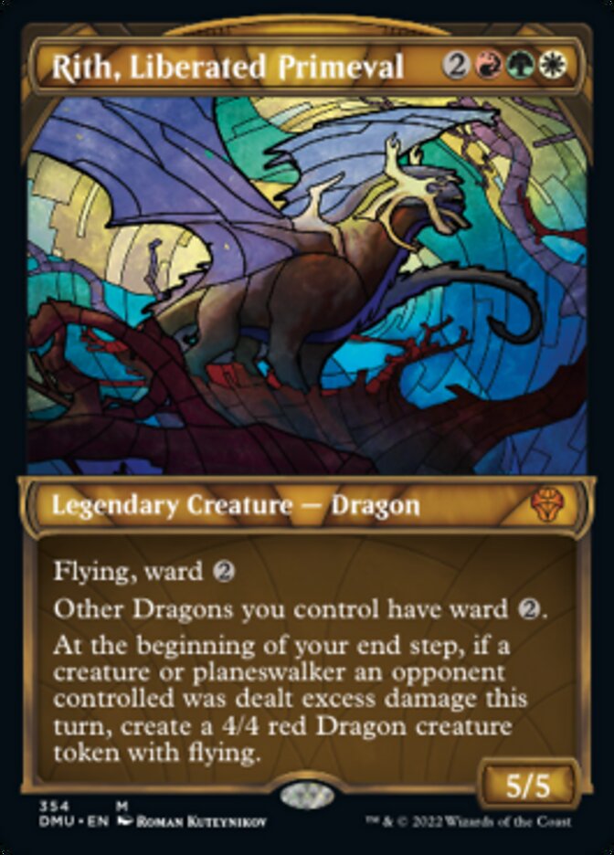 Rith, Liberated Primeval (Showcase Textured) [Dominaria United] | Card Merchant Takapuna