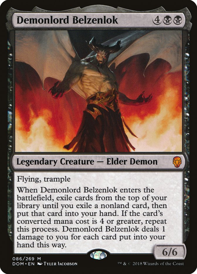 Demonlord Belzenlok [Dominaria] | Card Merchant Takapuna