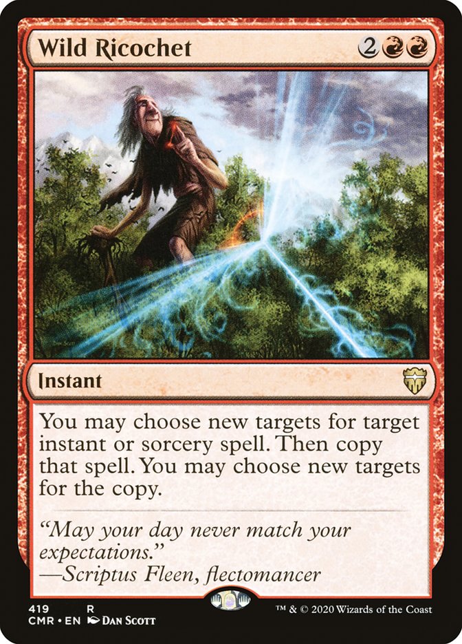 Wild Ricochet [Commander Legends] | Card Merchant Takapuna
