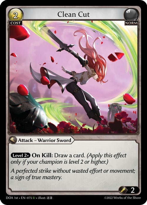 Clean Cut (075) [Dawn of Ashes: 1st Edition] | Card Merchant Takapuna