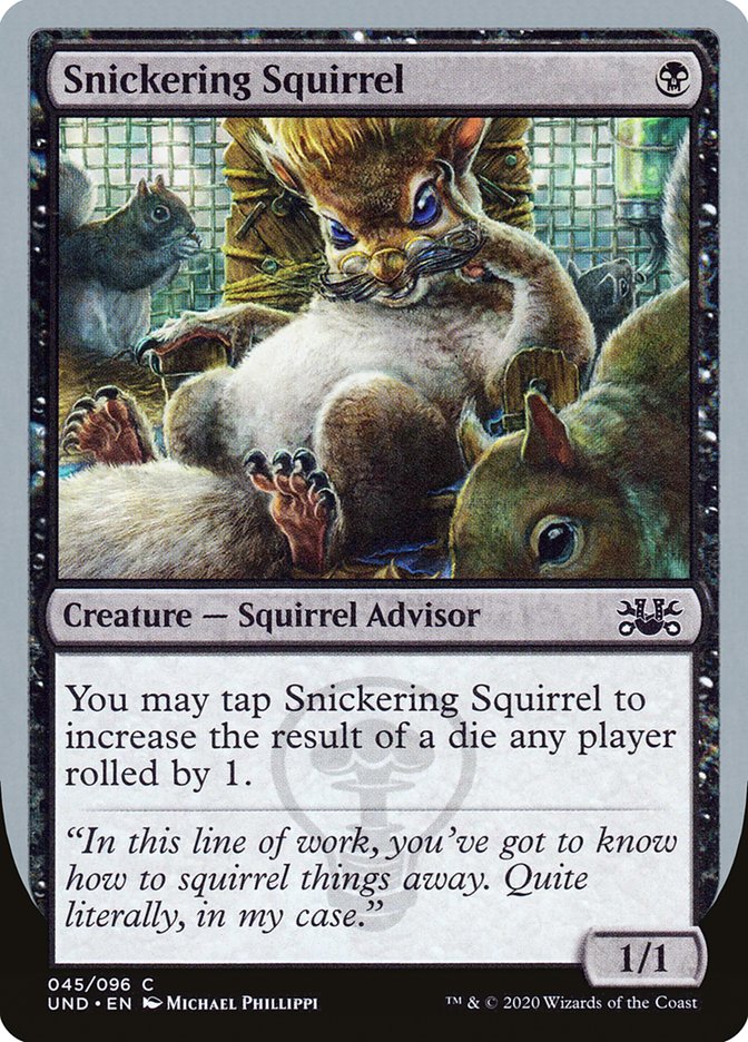 Snickering Squirrel [Unsanctioned] | Card Merchant Takapuna