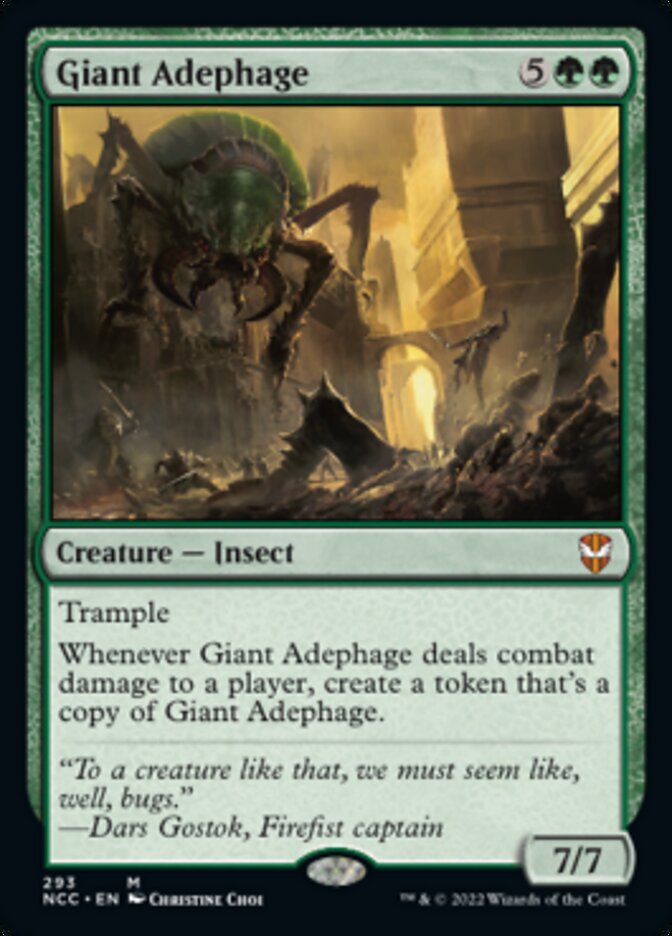 Giant Adephage [Streets of New Capenna Commander] | Card Merchant Takapuna