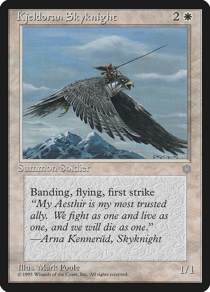 Kjeldoran Skyknight [Ice Age] | Card Merchant Takapuna