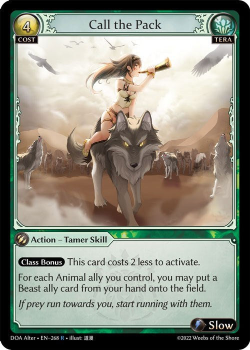 Call the Pack (268) [Dawn of Ashes: Alter Edition] | Card Merchant Takapuna
