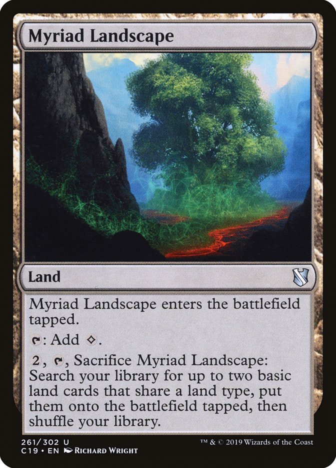 Myriad Landscape [Commander 2019] | Card Merchant Takapuna