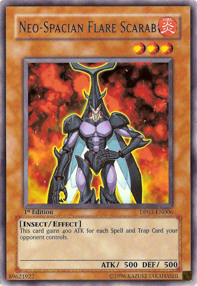 Neo-Spacian Flare Scarab [DP03-EN006] Rare | Card Merchant Takapuna