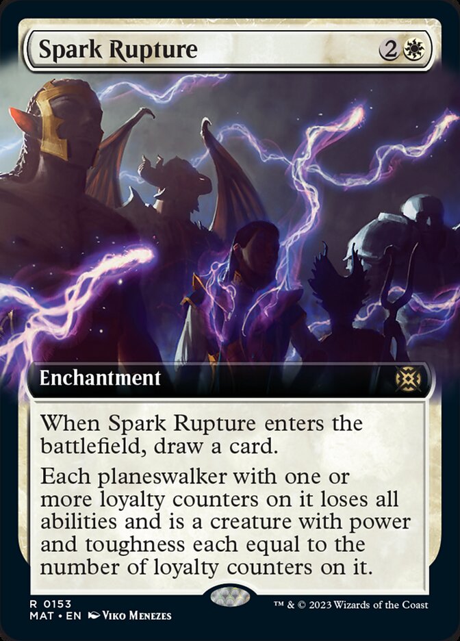 Spark Rupture (Extended Art) [March of the Machine: The Aftermath] | Card Merchant Takapuna