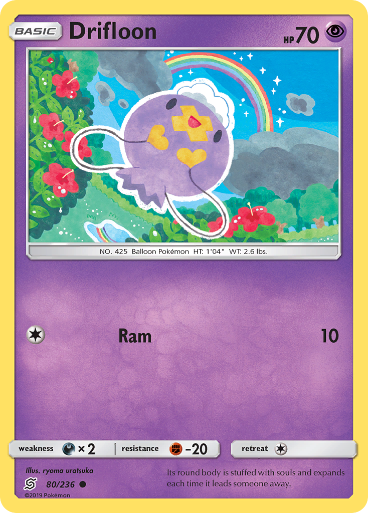 Drifloon (80/236) [Sun & Moon: Unified Minds] | Card Merchant Takapuna