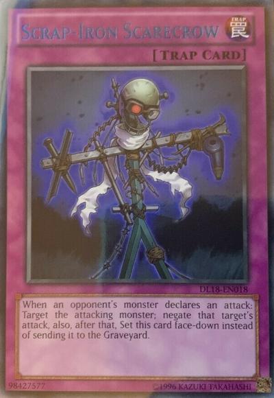Scrap-Iron Scarecrow (Purple) [DL18-EN018] Rare | Card Merchant Takapuna