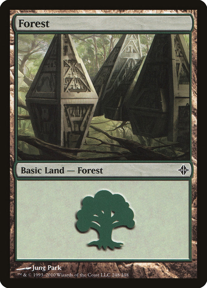 Forest (248) [Rise of the Eldrazi] | Card Merchant Takapuna