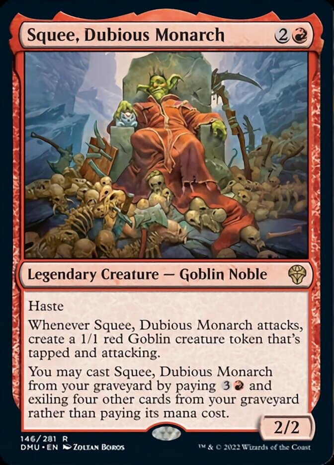 Squee, Dubious Monarch [Dominaria United] | Card Merchant Takapuna