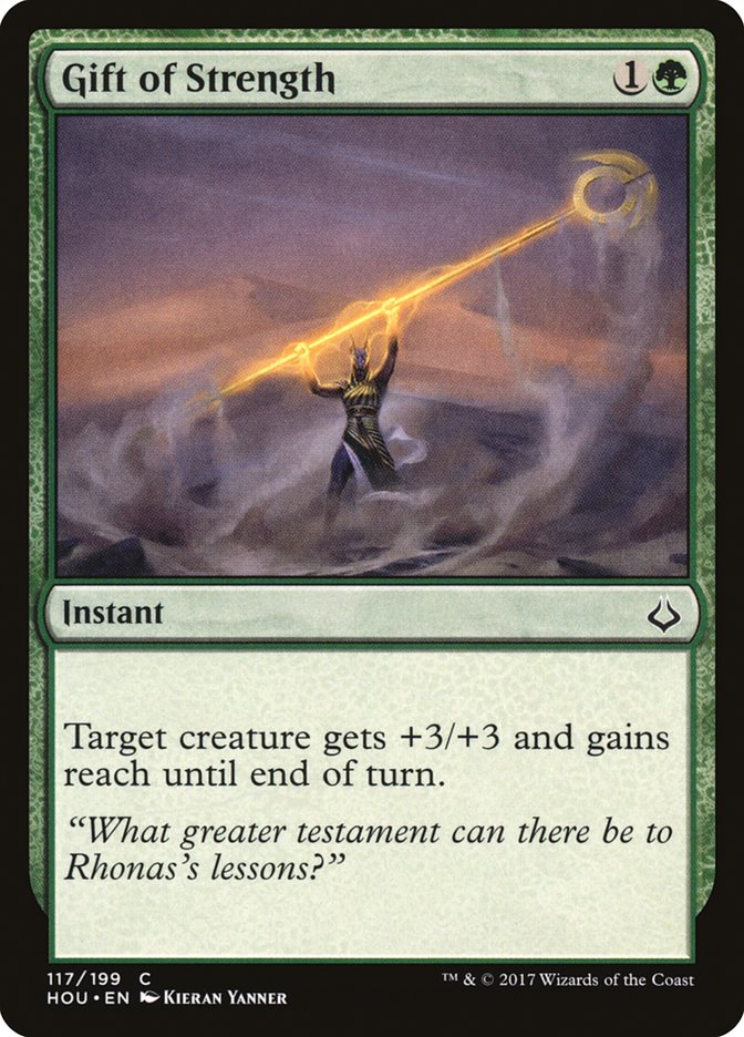 Gift of Strength [Hour of Devastation] | Card Merchant Takapuna
