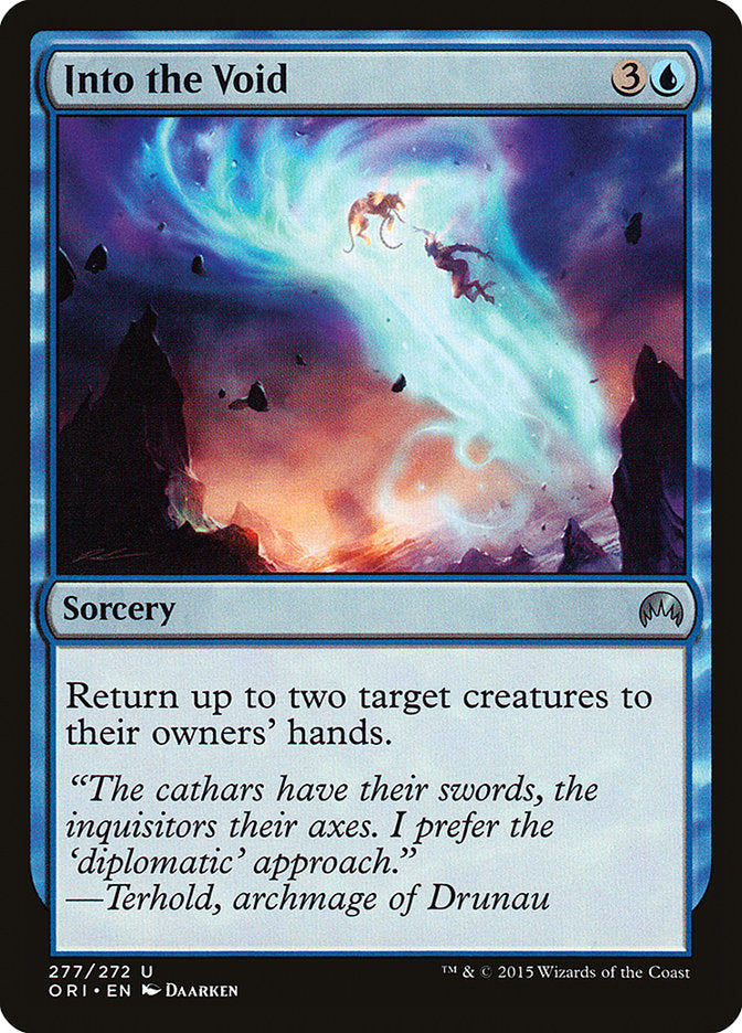 Into the Void [Magic Origins] | Card Merchant Takapuna