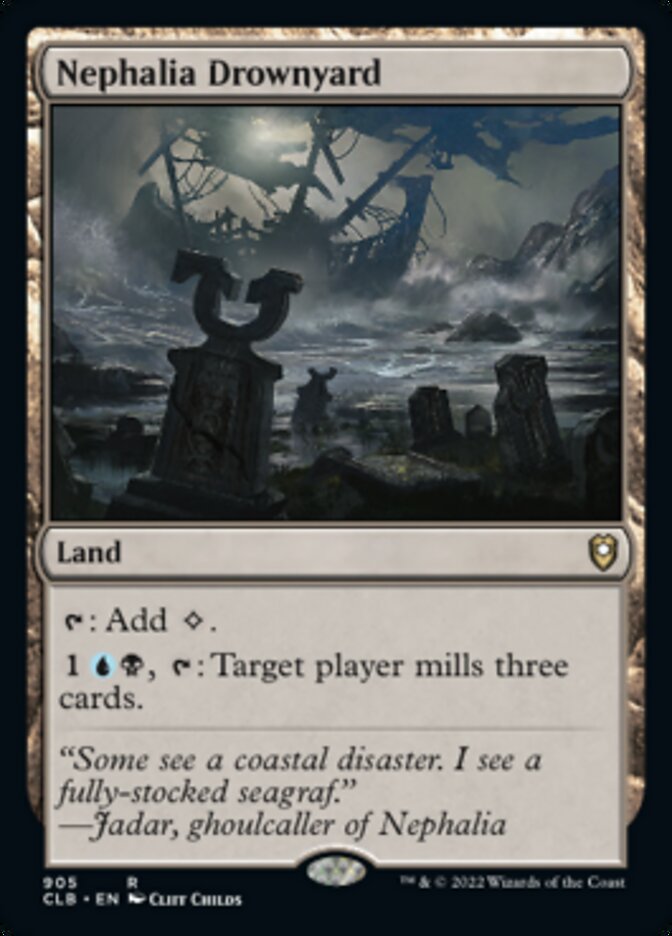 Nephalia Drownyard [Commander Legends: Battle for Baldur's Gate] | Card Merchant Takapuna